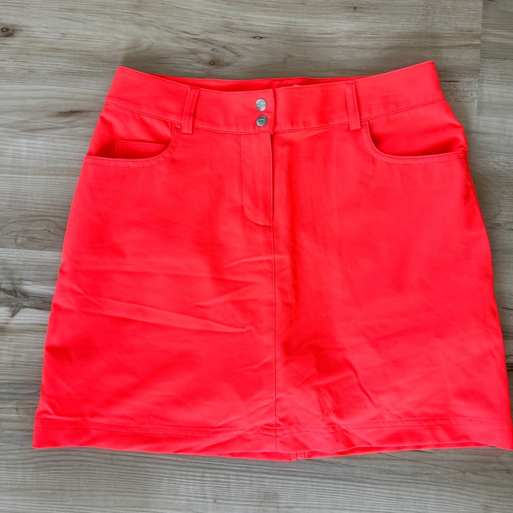 Slazenger Golf Skort 0 Bright Orange like new!